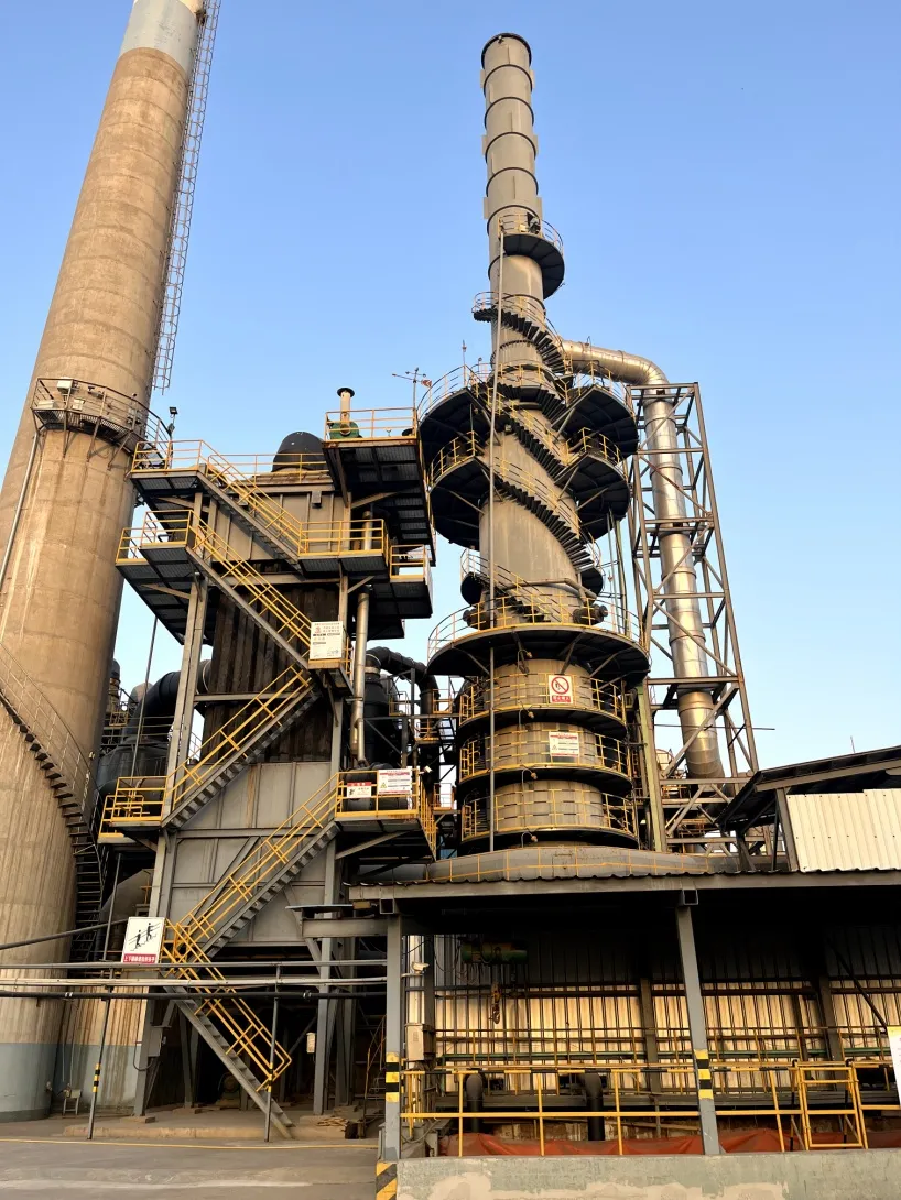 Wet desulfurization tower