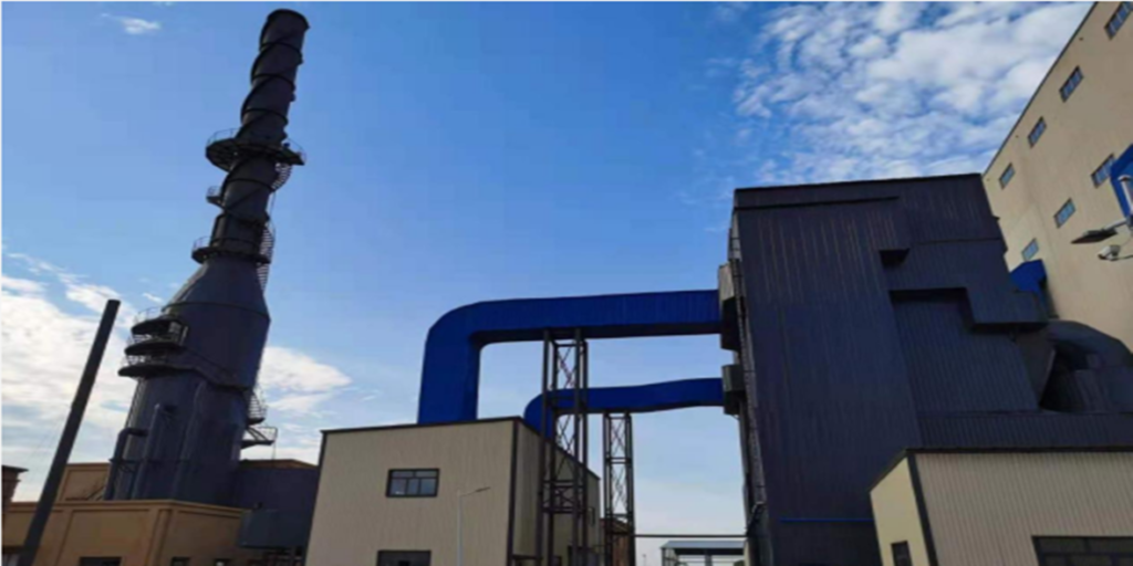2×75t/h circulating fluidized bed boiler of Zhongji Huaye biomass cogeneration project